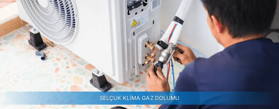 Selçuk İlçemi Alarko Carrier Klima Gaz Dolumu